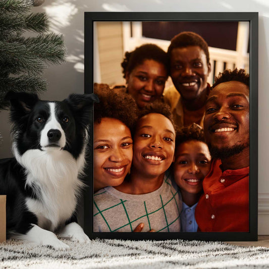 Portrait framed photo prints