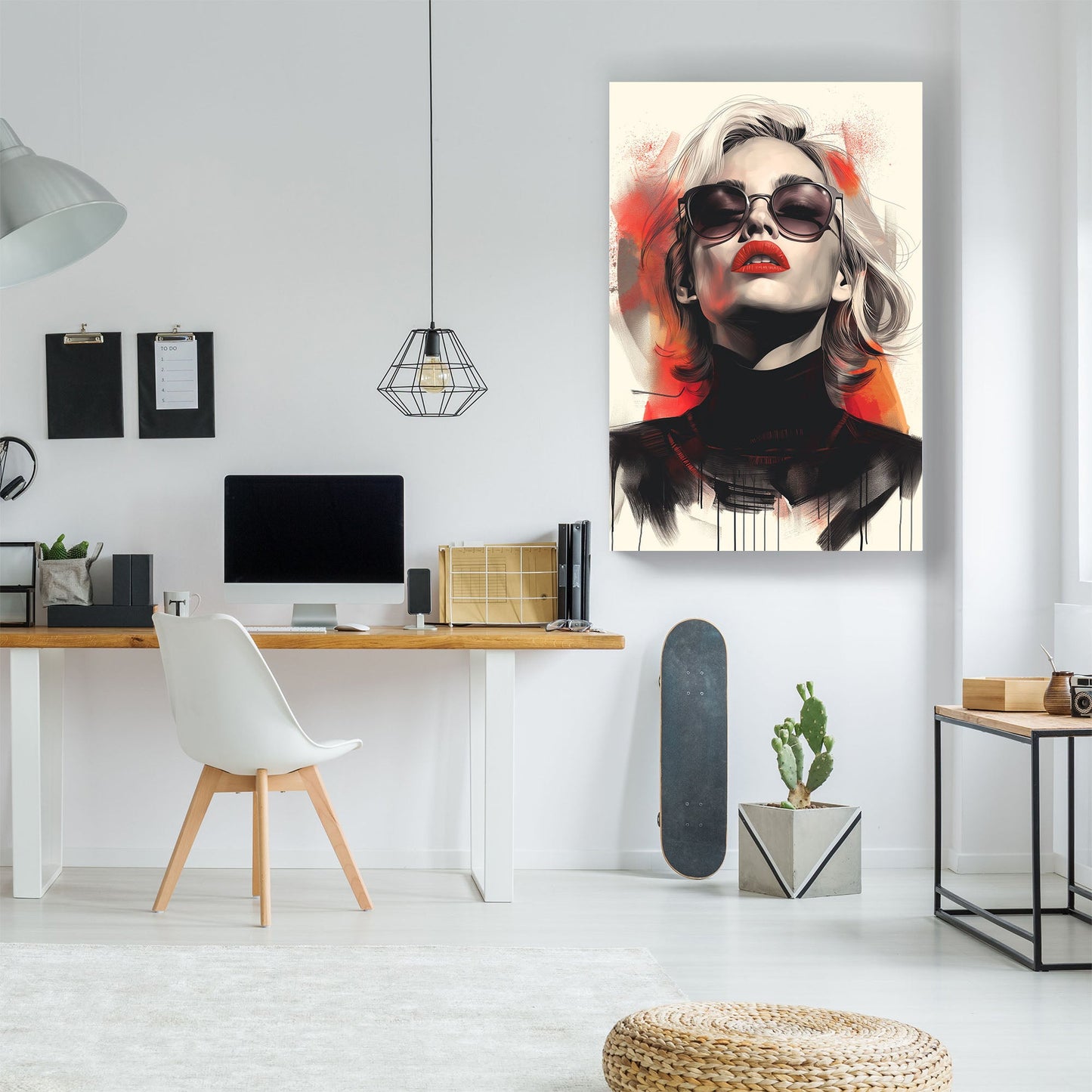 Blonde in Black #045