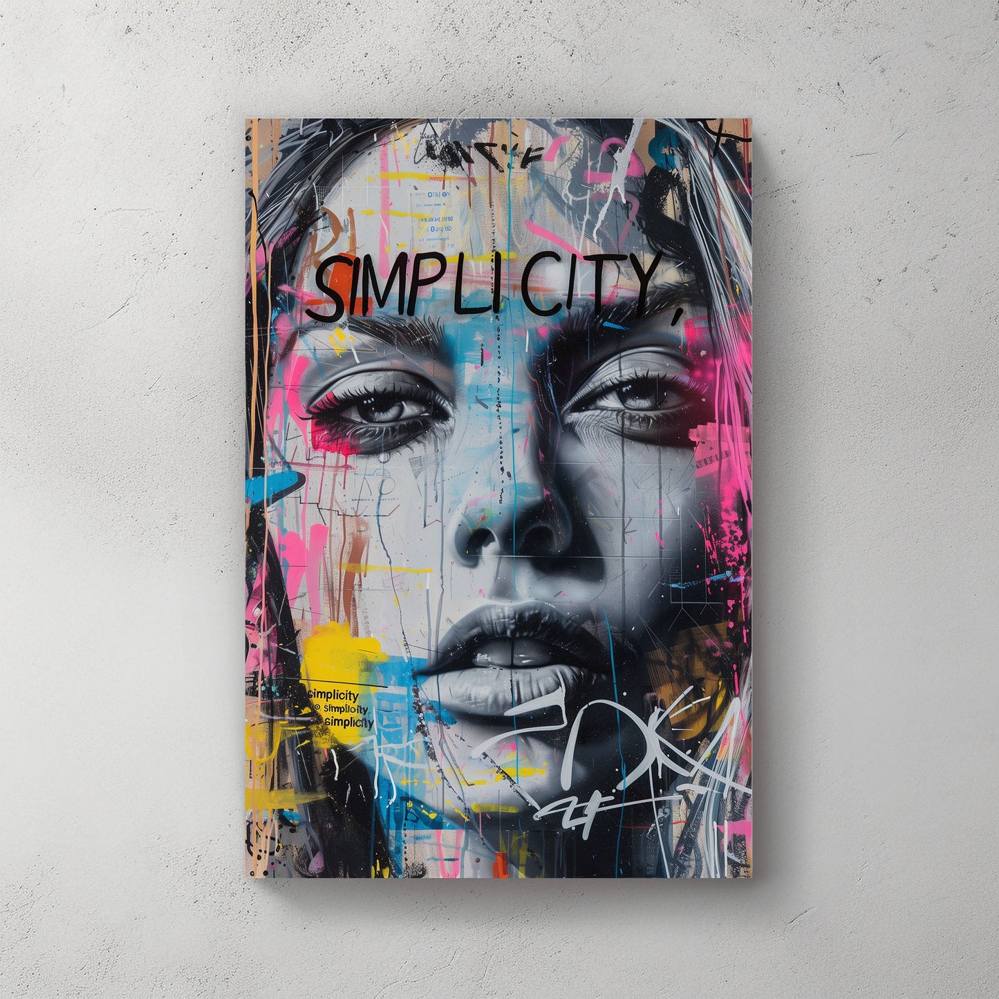 Simplicity #1076 Canvas Wall Art & Metal Prints