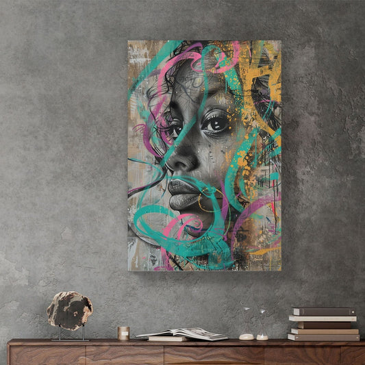 Beauty in Colours #1077 Canvas Wall Art & Metal Prints