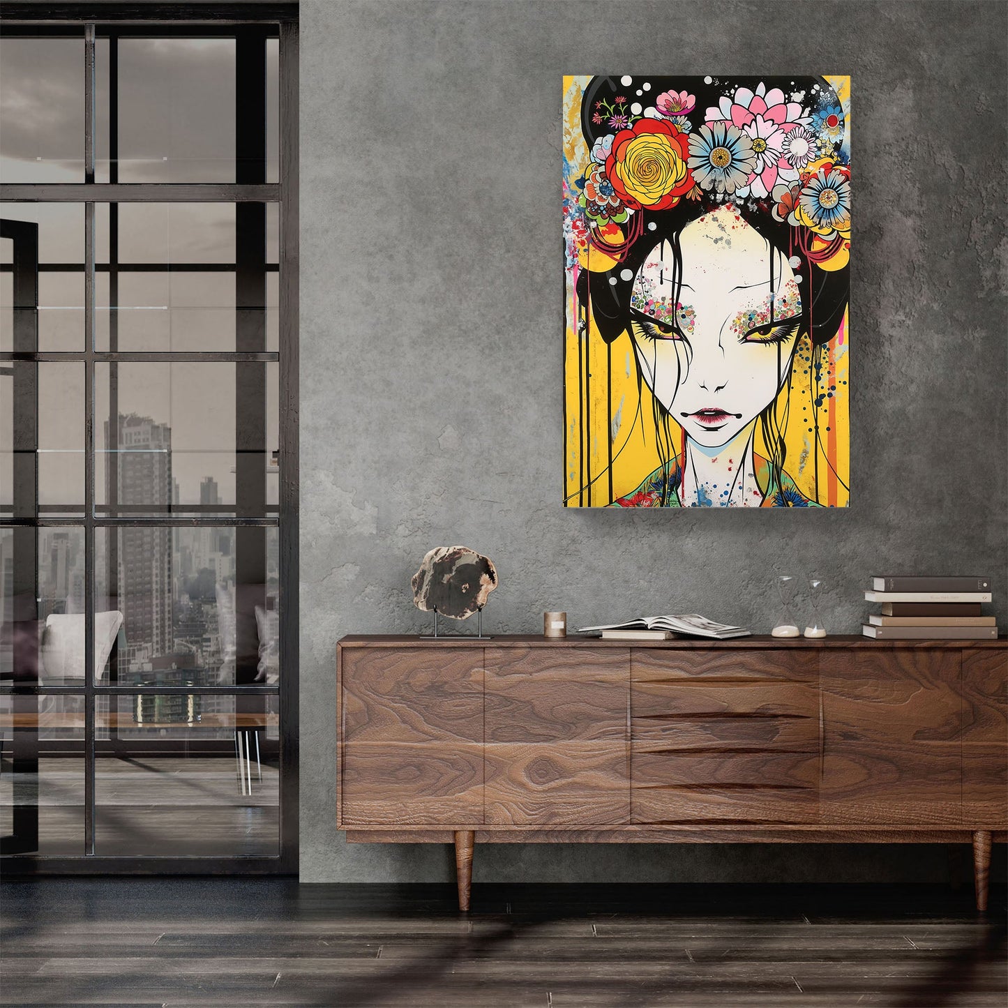 Blooming Beauty #1086 Canvas Wall Art & Metal Prints