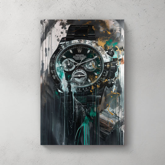 Time #1110 Canvas Wall Art & Metal Prints