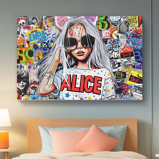 Big Shades #1126 Canvas Wall Art & Metal Prints