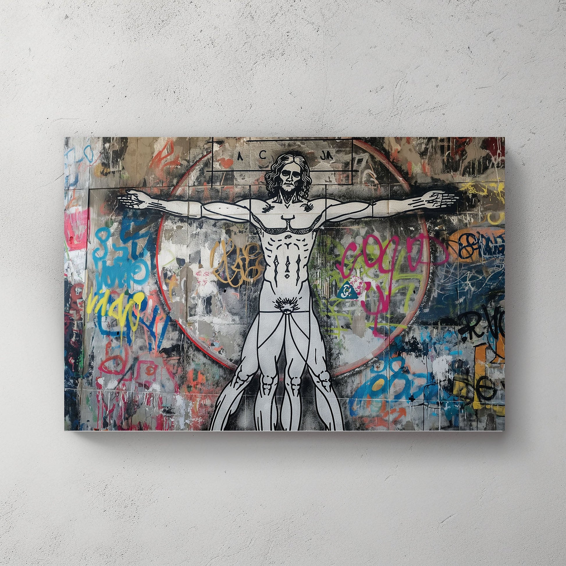 Vitruvian #1129 Canvas Wall Art & Metal Prints