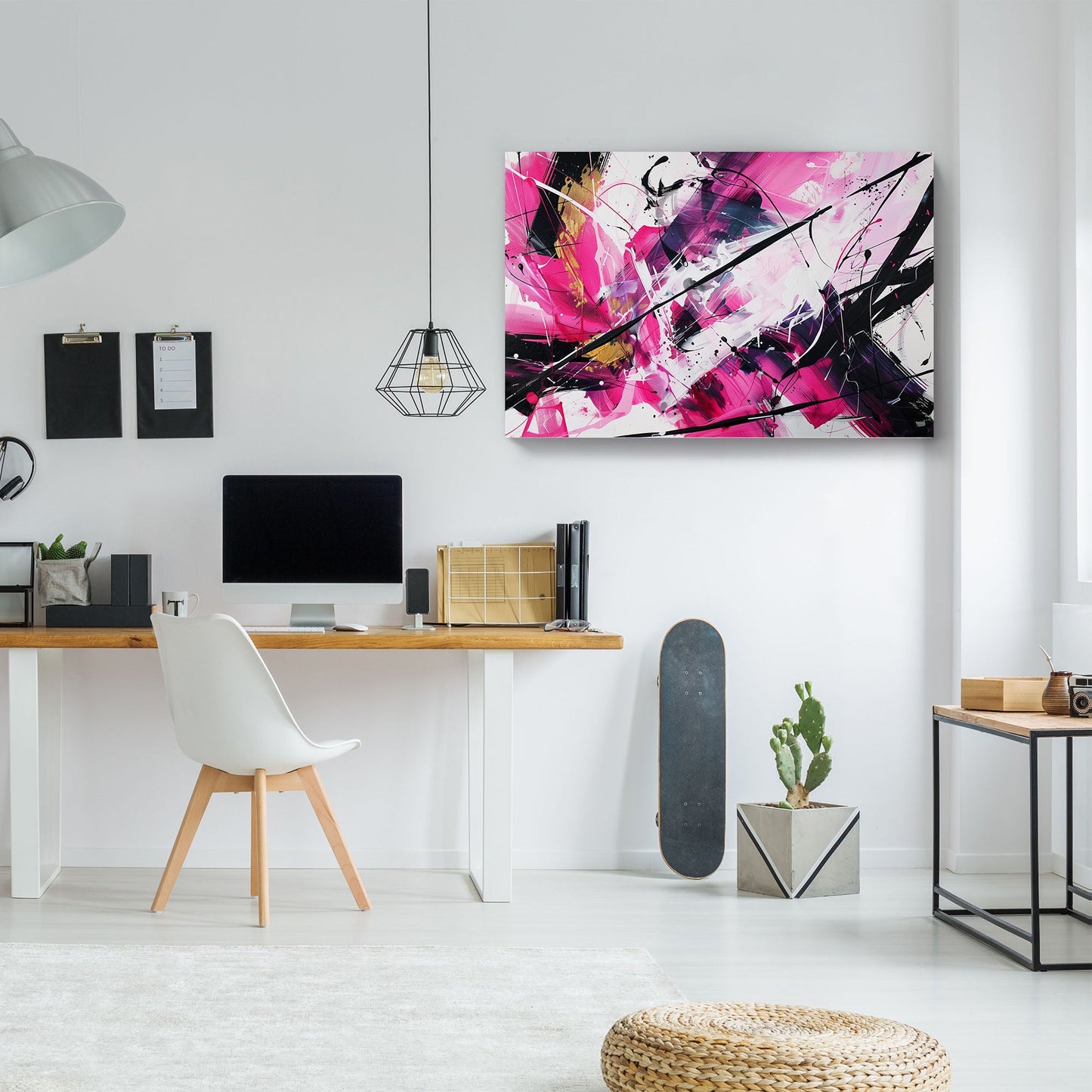 Abstract in Pink #1154