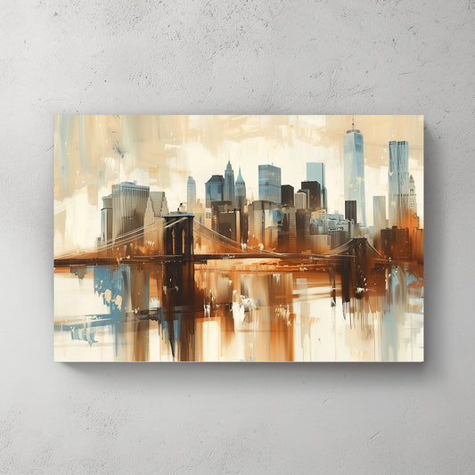 The Old Bridge #1158 Canvas Wall Art & Metal Prints