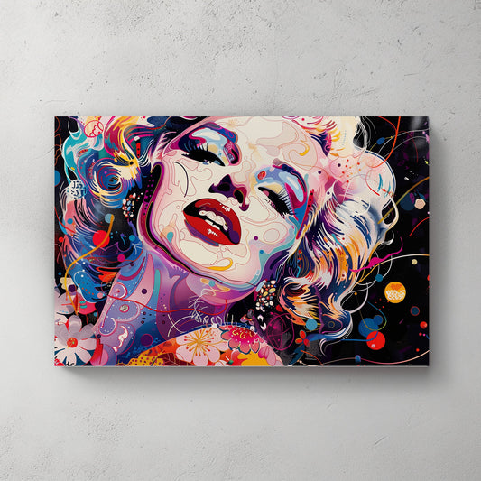 Marylin Colours #1183 Canvas Wall Art & Metal Prints