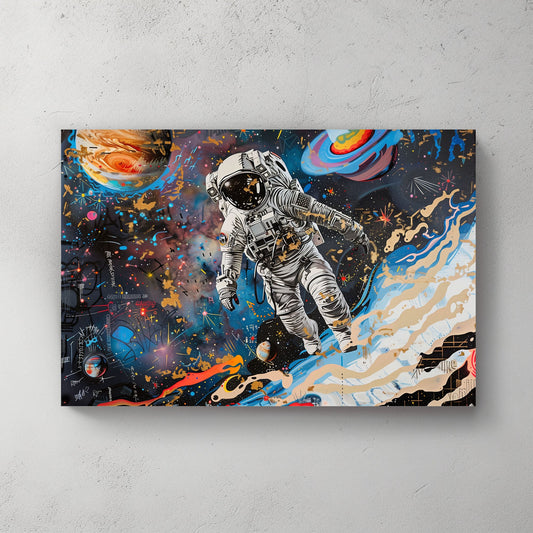 Galactic Odyssey #1217 Canvas Wall Art & Metal Prints