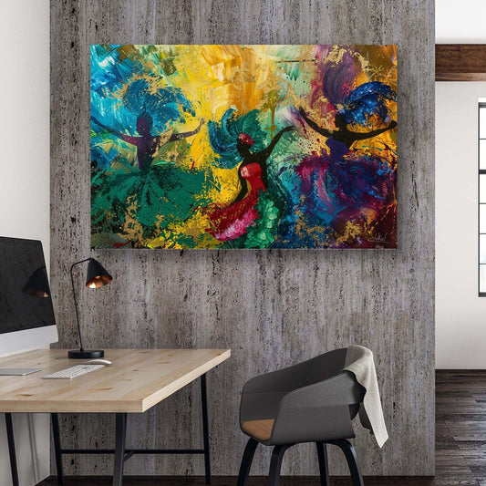 Carnival #1235 Canvas Wall Art & Metal Prints