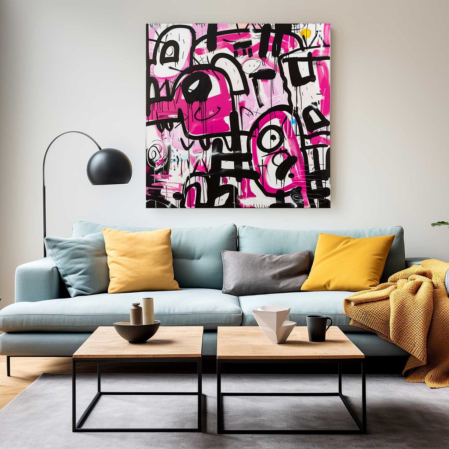 Dressed in Pink #1352 Canvas Wall Art & Metal Prints