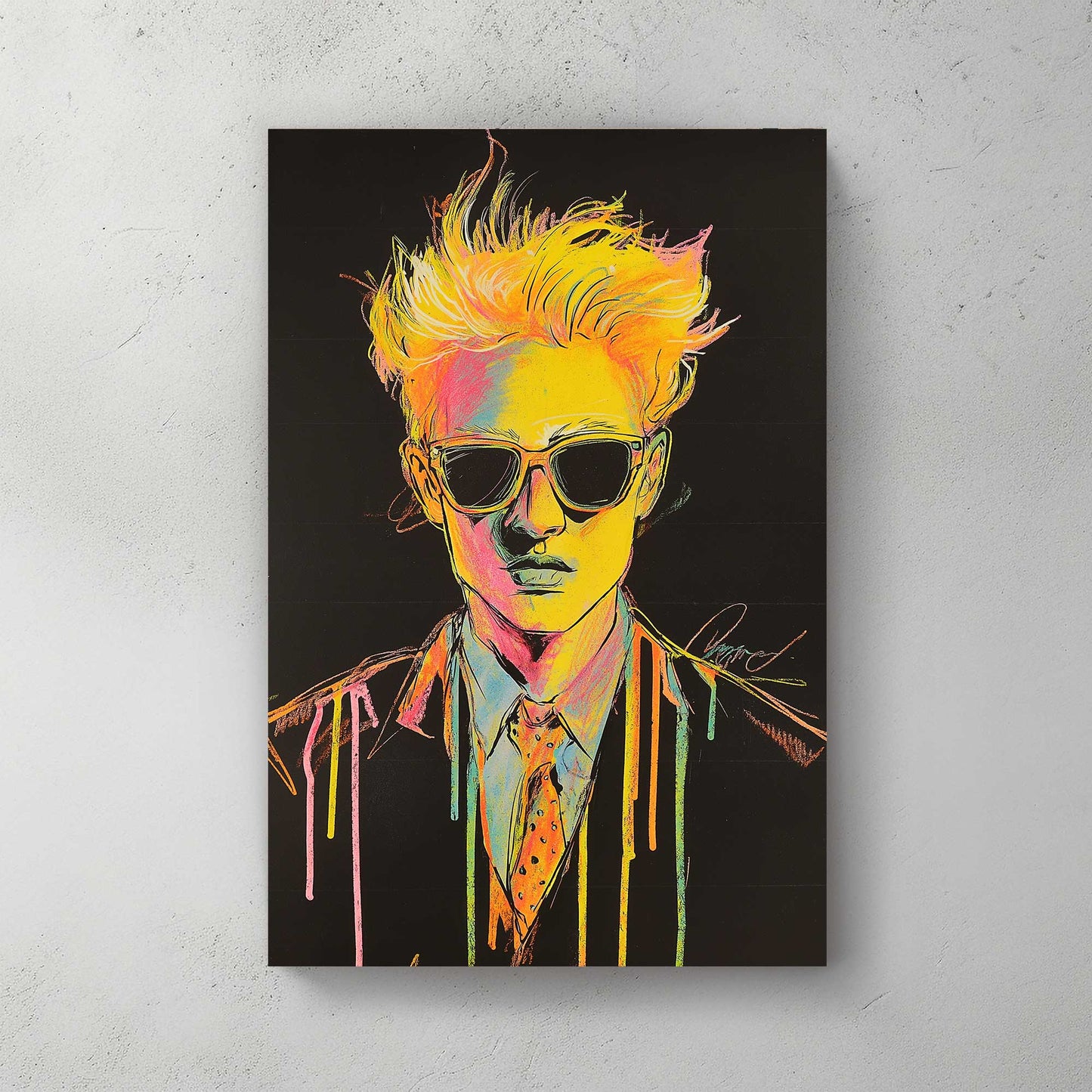 Solo Portrait #1426 Canvas Wall Art & Metal Prints