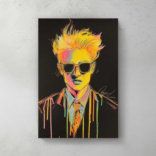 Solo Portrait #1426 Canvas Wall Art & Metal Prints