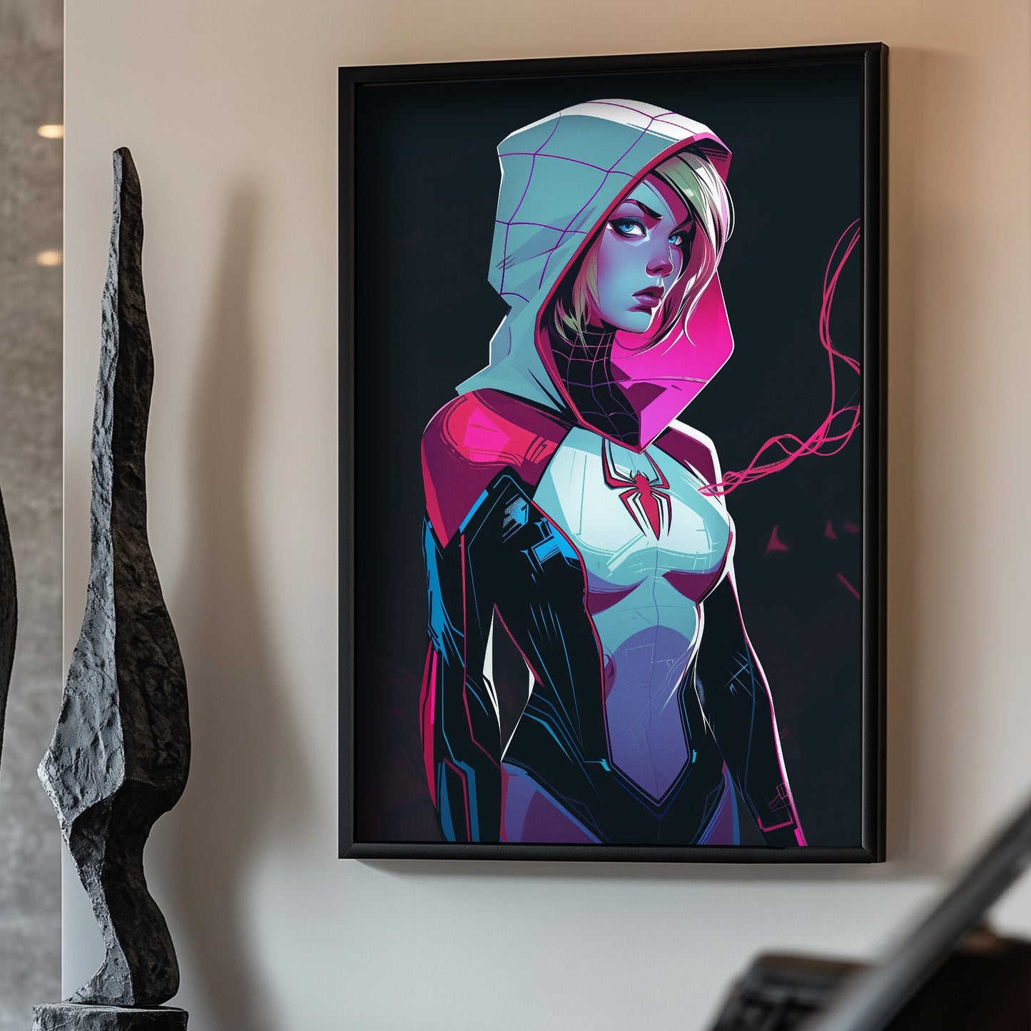 Ghost Spider Wall Art Print
