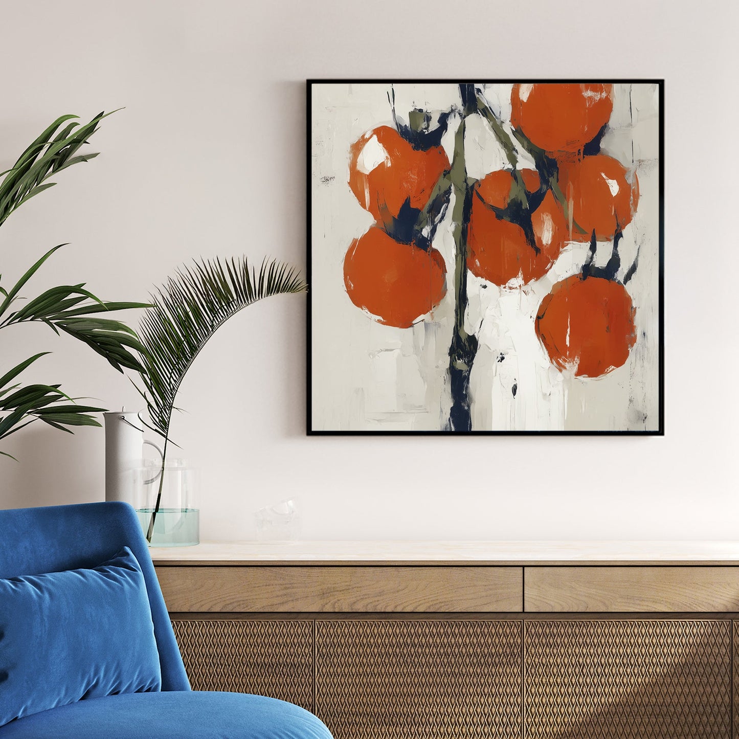 rustic tomato harvest wall art