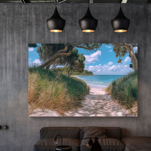 Australian Coast #308 Canvas Wall Art & Metal Prints