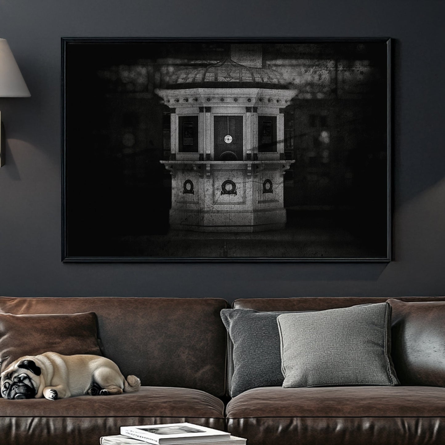 vintage box office Elgin and Winter Garden Theatre Toronto black and white photo