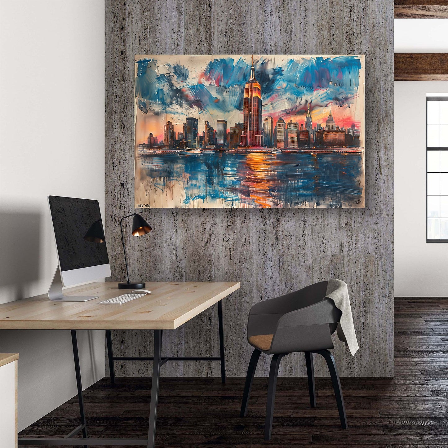 Harbour Sunset New York #335