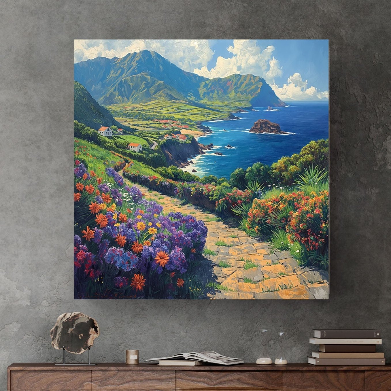 Azores Coast #377 Canvas Wall Art & Metal Prints – ItzArt.ca