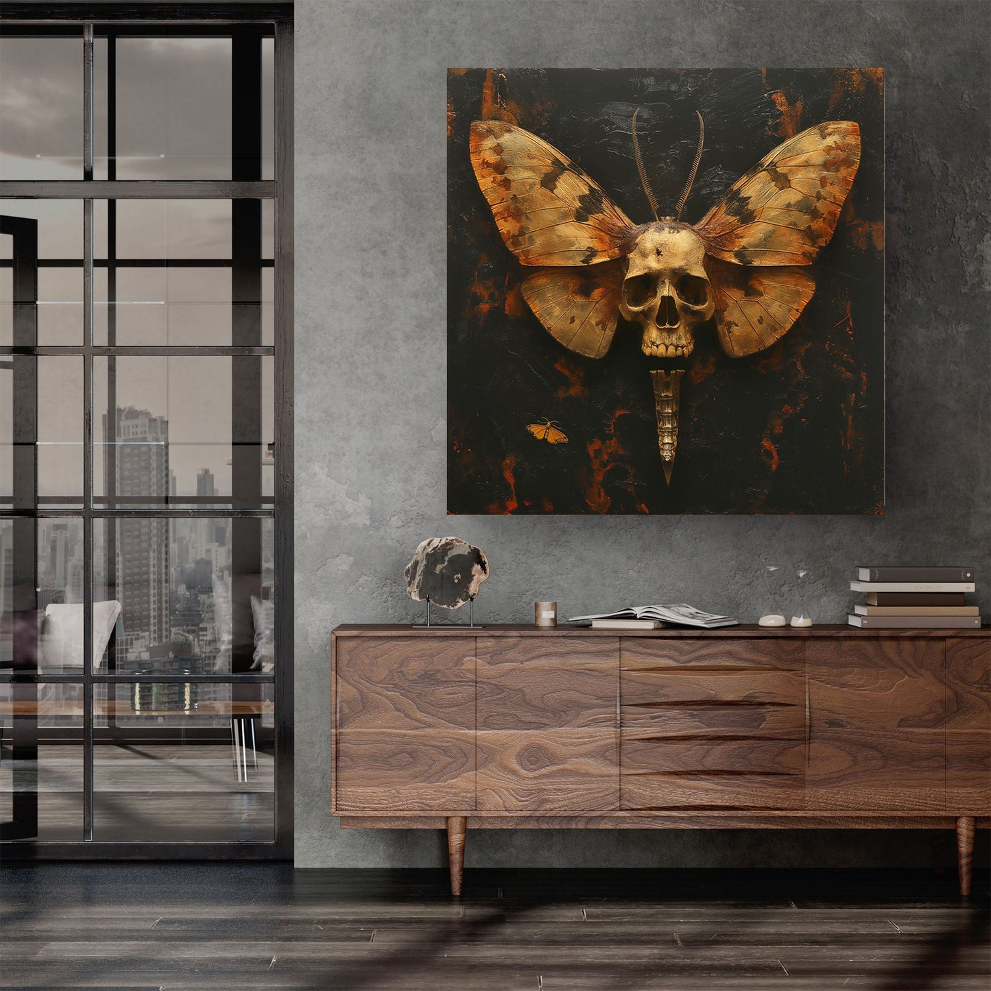 Skull Death Moth #435