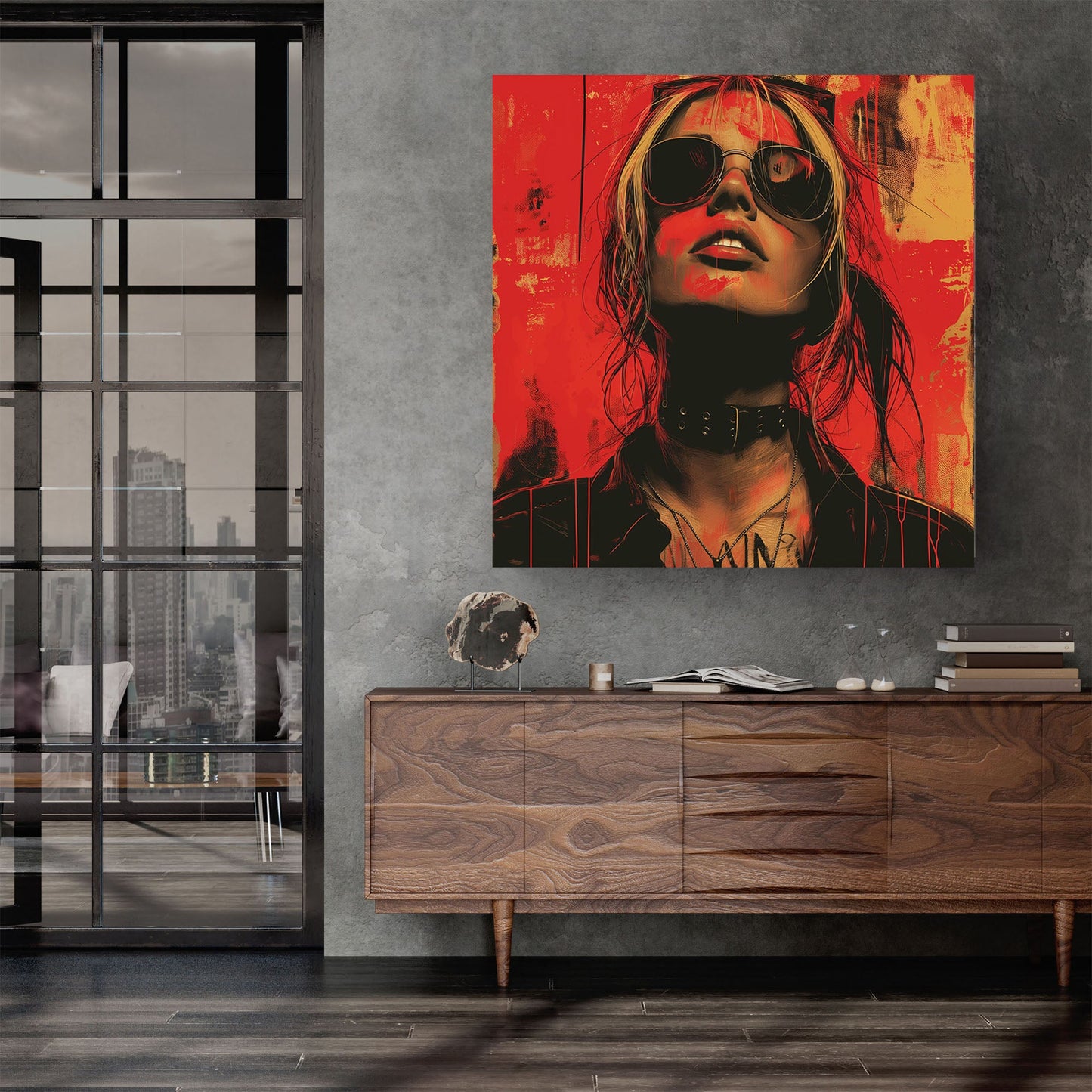 Punk Black Shades #477