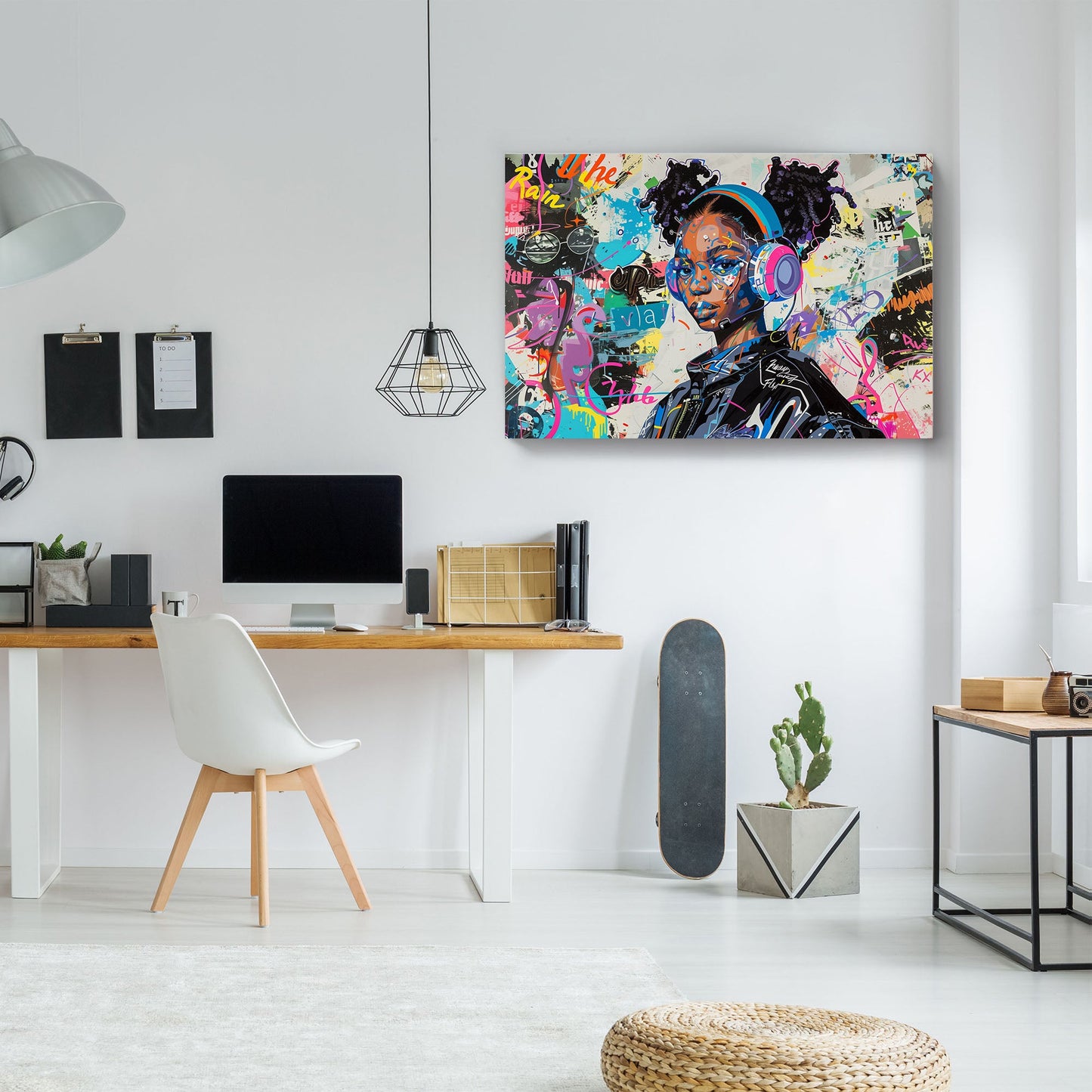 Blue Headphones #655