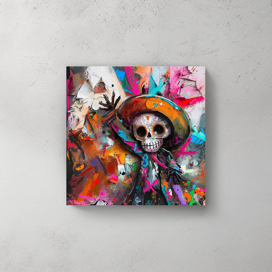 Celebration of the Dead #910 Canvas Wall Art & Metal Prints