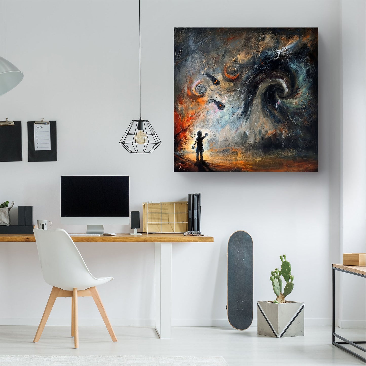 Bright Imagination #916 Canvas Wall Art & Metal Prints