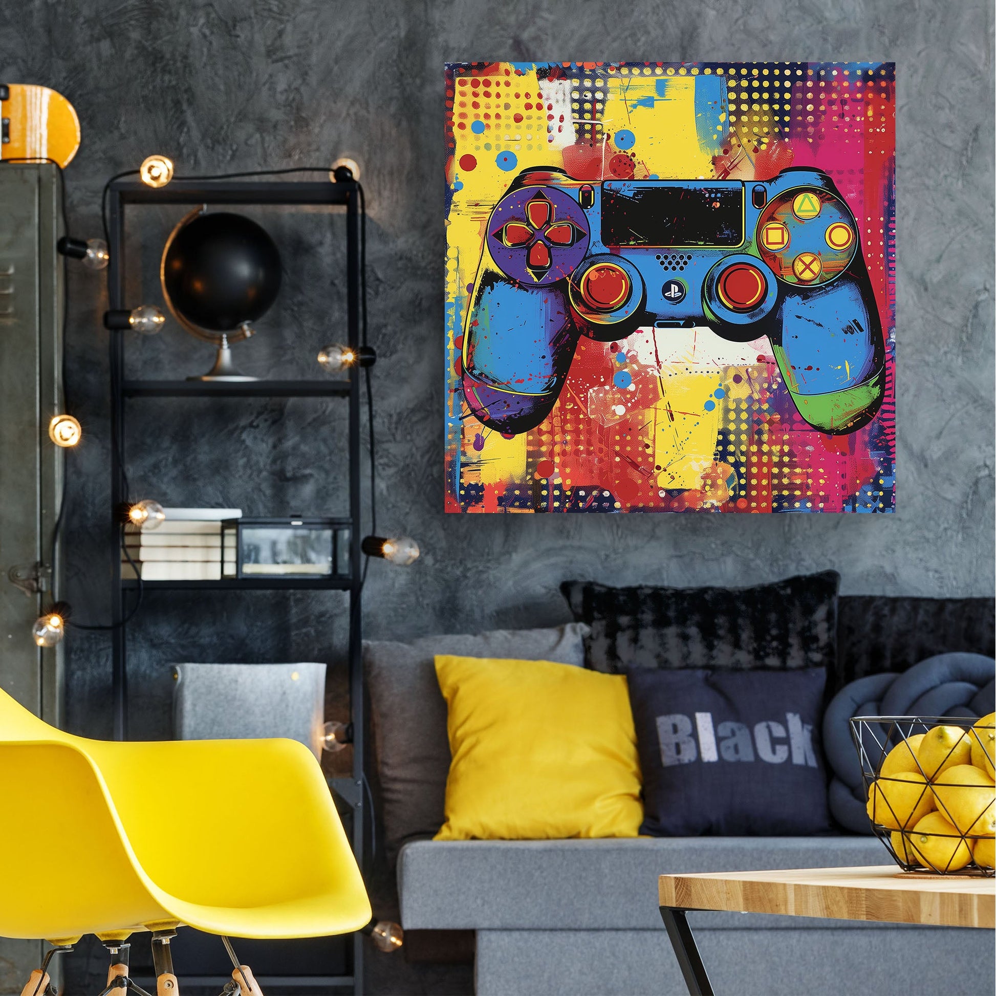 Gaming Life #918 Canvas Wall Art & Metal Prints