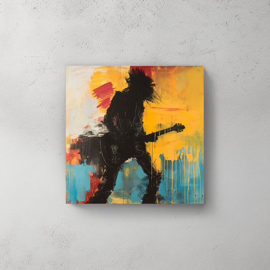 Rock On #926 Canvas Wall Art & Metal Prints