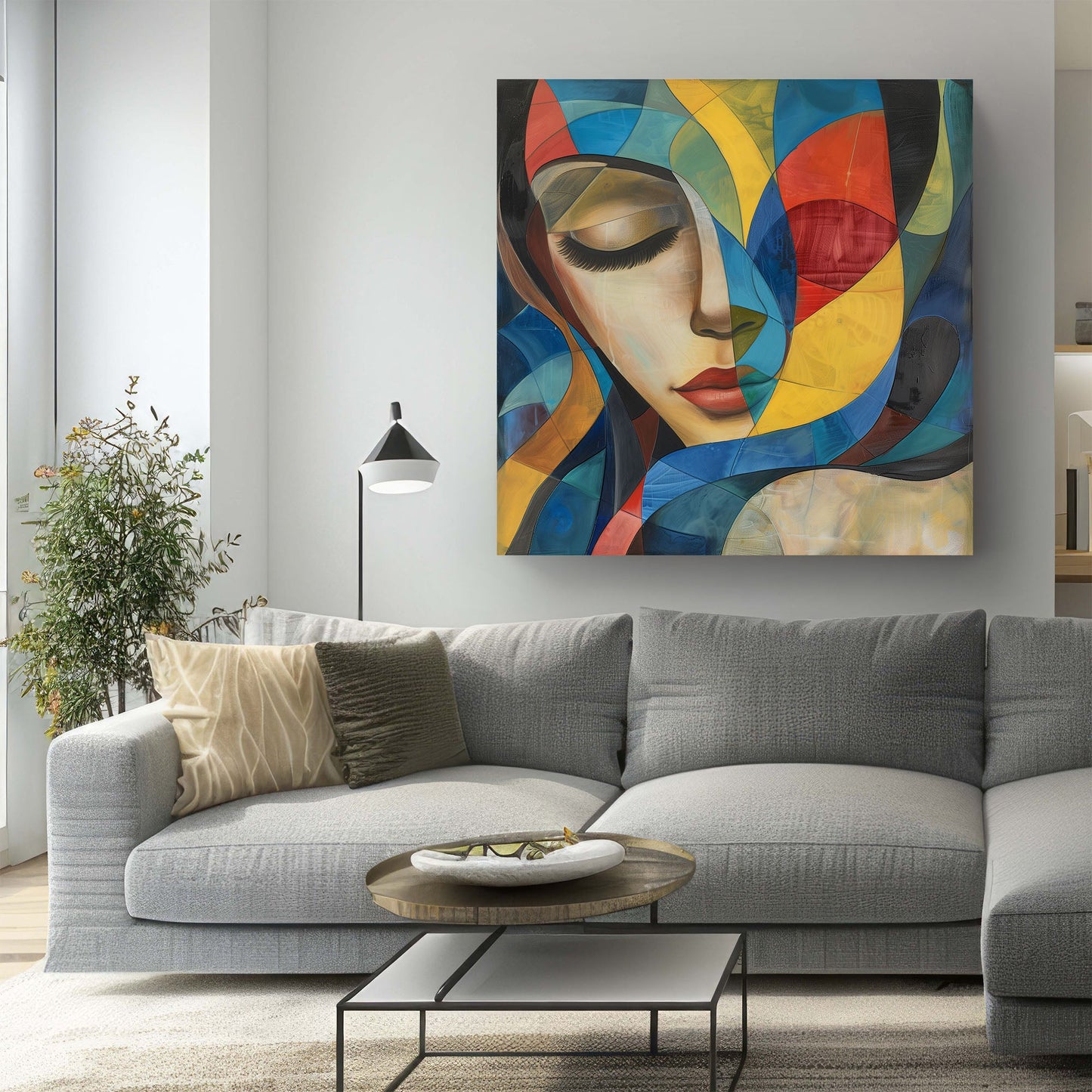 Styled Depiction #933 Canvas Wall Art & Metal Prints