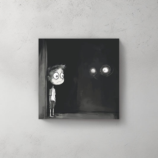 Look in the Dark #949 Canvas Wall Art & Metal Prints