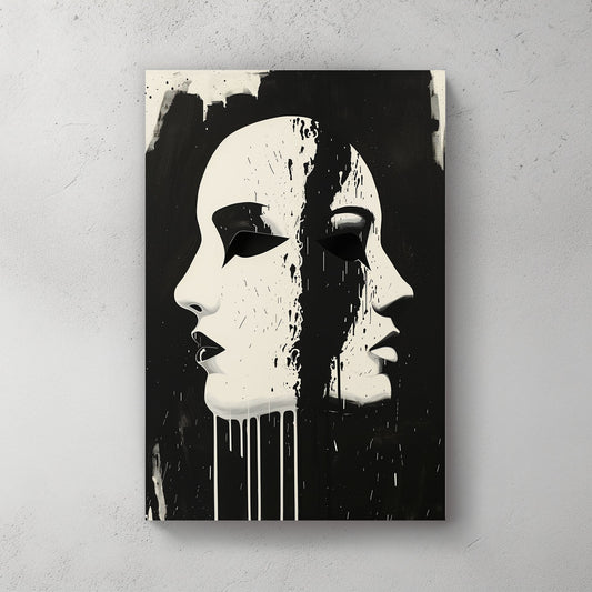 Double Symmetry #974 Canvas Wall Art & Metal Prints