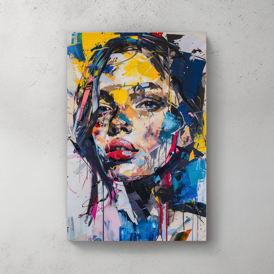 Pop Profiles #977 Canvas Wall Art & Metal Prints