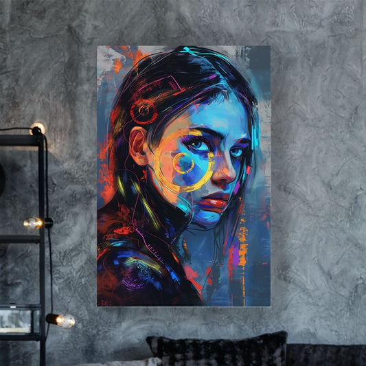 Circles of Life #984 Canvas Wall Art & Metal Prints