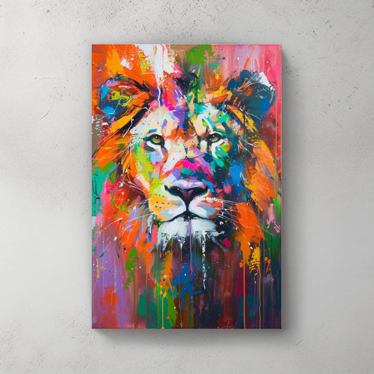 Vibrant Colours #992 Canvas Wall Art & Metal Prints