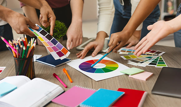 choosing the right colour for your wall art