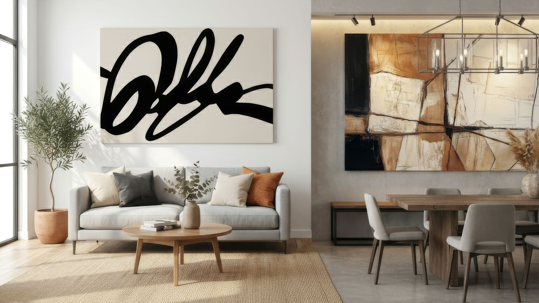 best abstract wall art for large walls