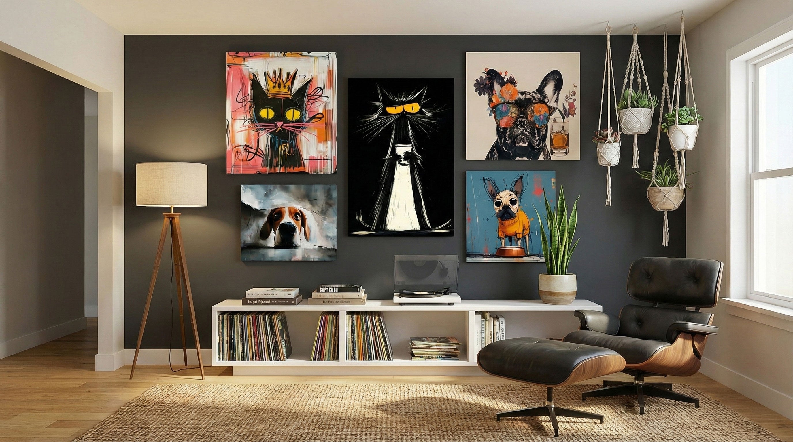 pet lovers wall art gift guide