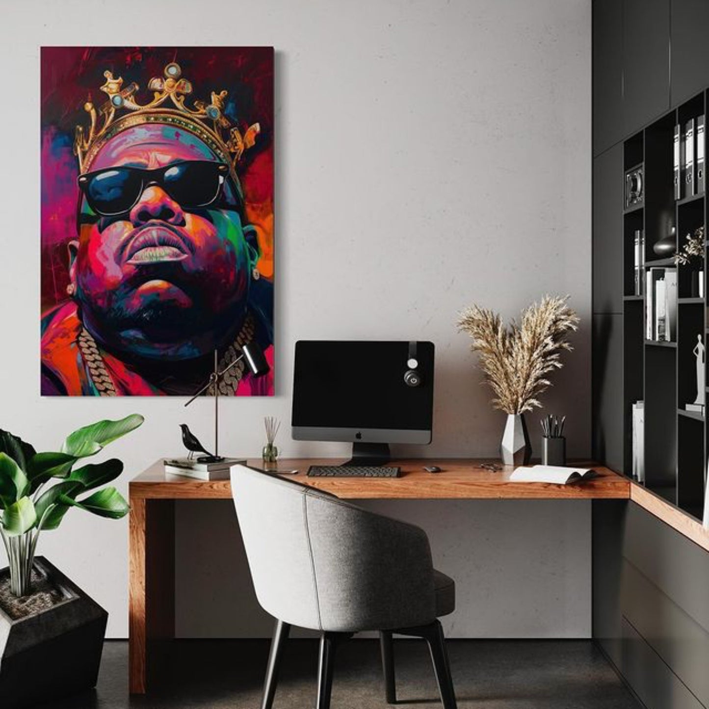 Royal Vibes #9000 Canvas Wall Art & Metal Prints