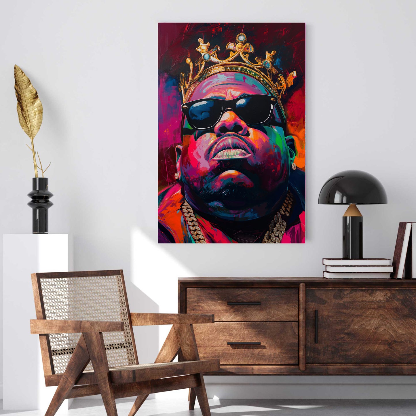 Royal Vibes #9000 Canvas Wall Art & Metal Prints