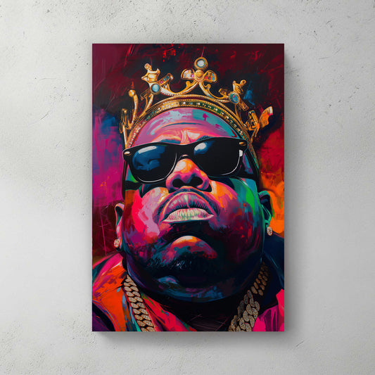 Royal Vibes #9000 Canvas Wall Art & Metal Prints