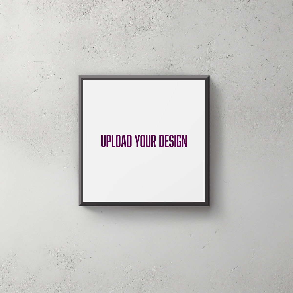 Square black framed canvas photo prints