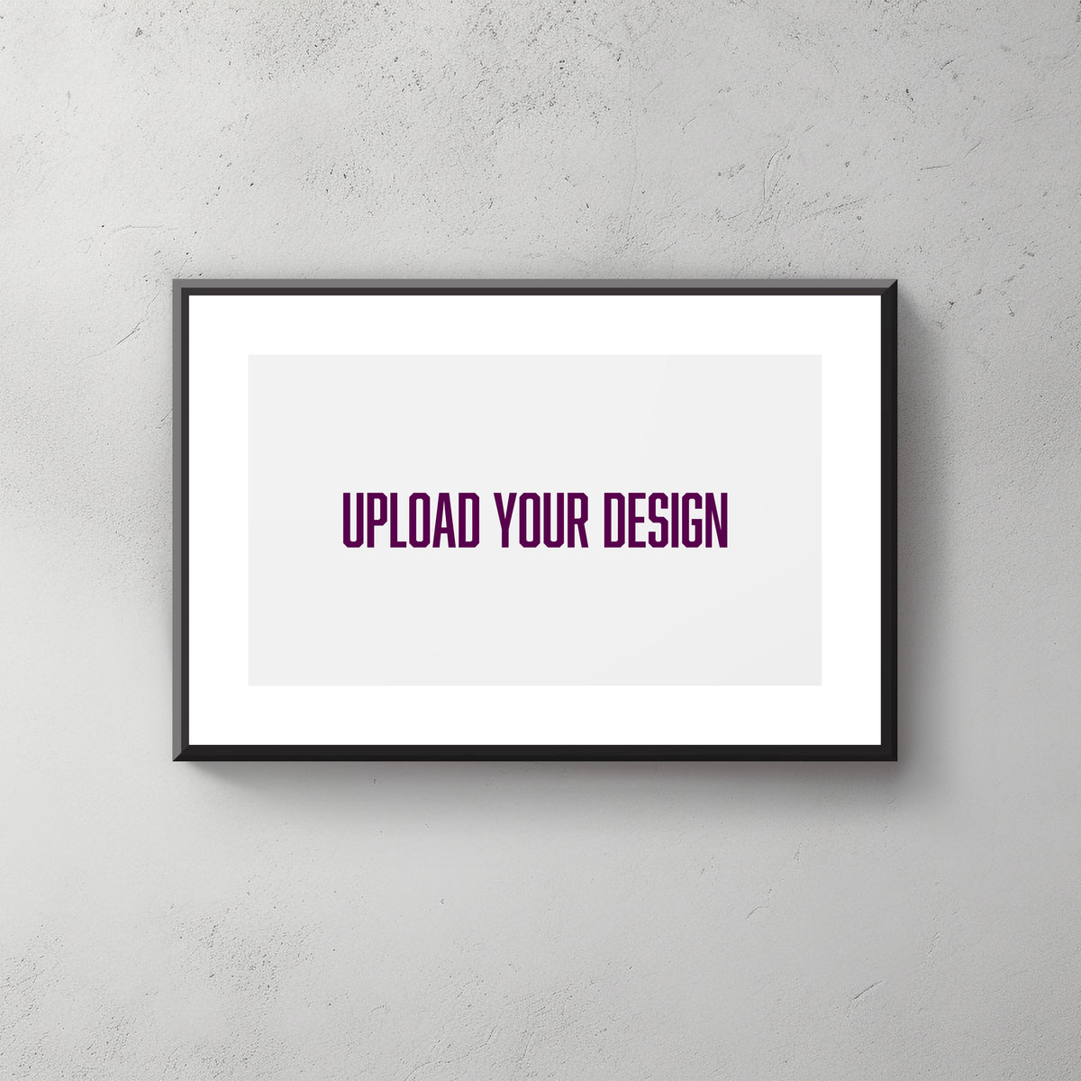 Landscape framed photo prints with white mat