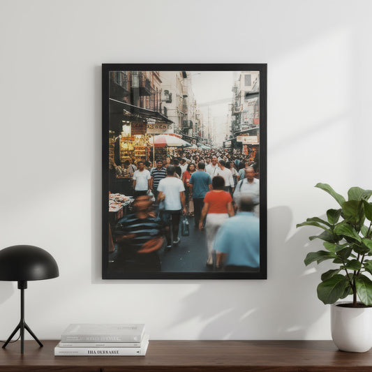 black frame photo print vertical
