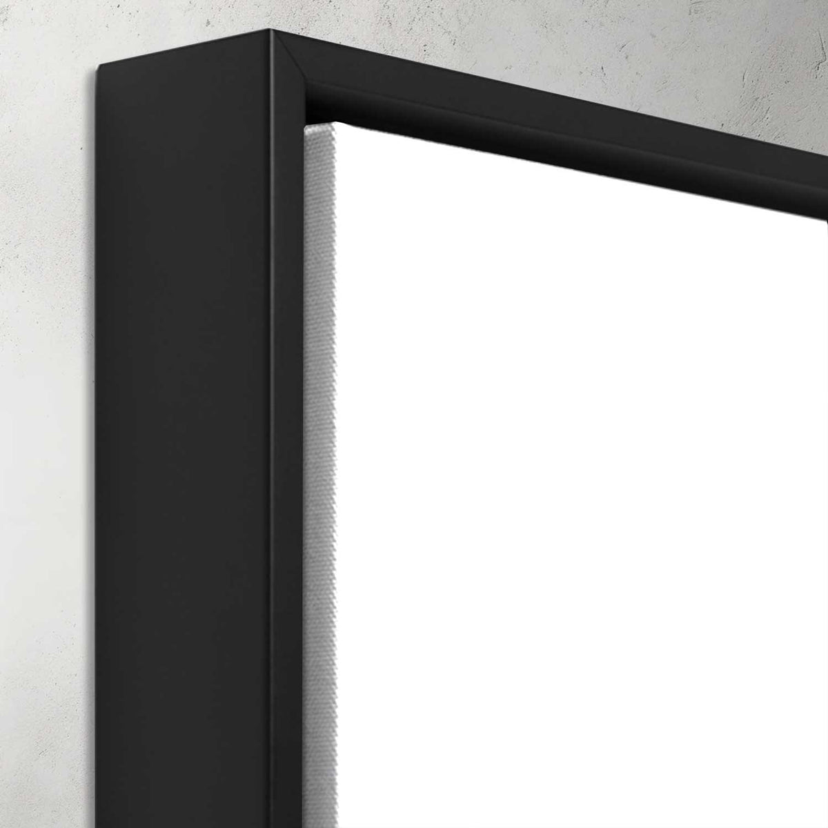 Landscape black framed canvas photo prints