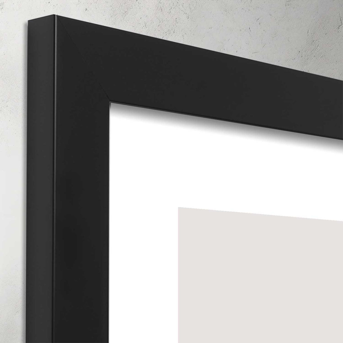 Landscape framed photo prints with white mat