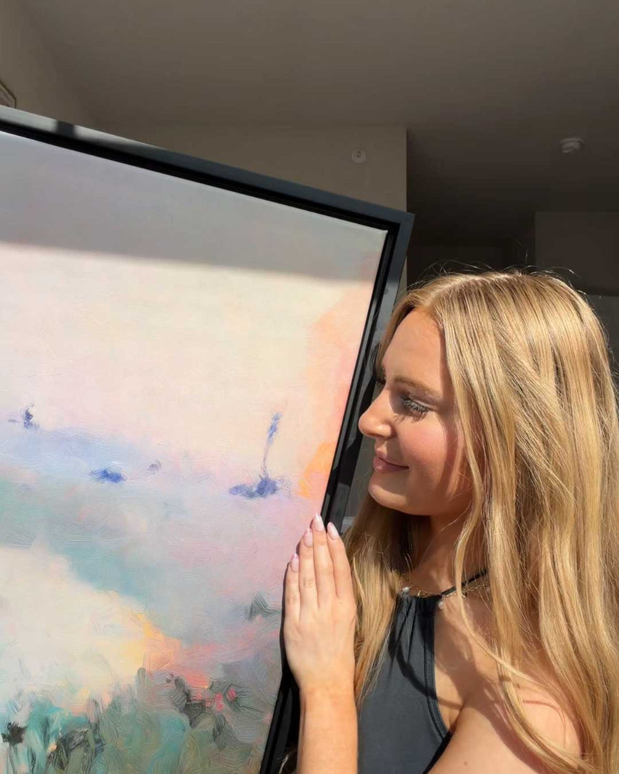 Framed canvas