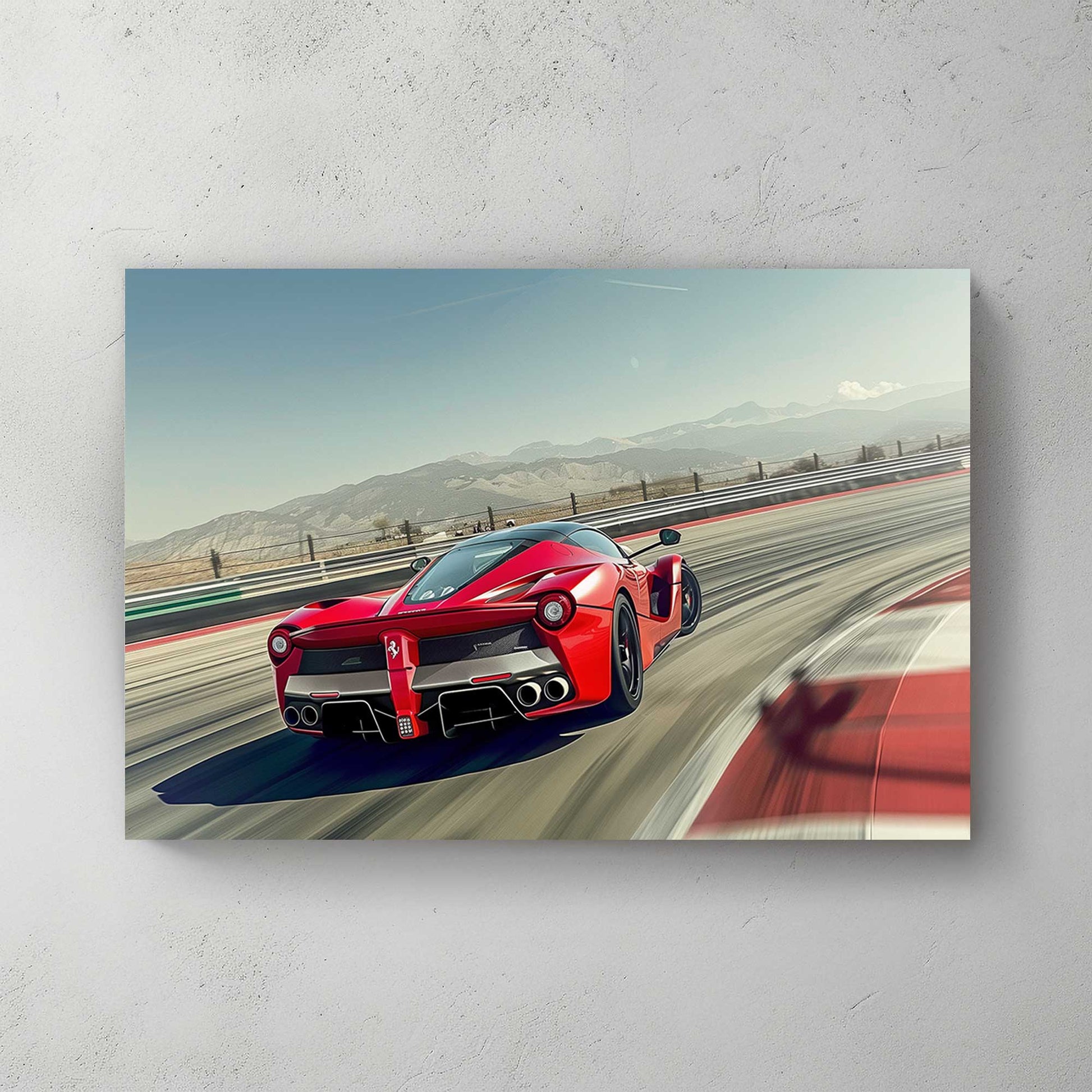 La Ferrari #1255 Canvas Wall Art & Metal Prints