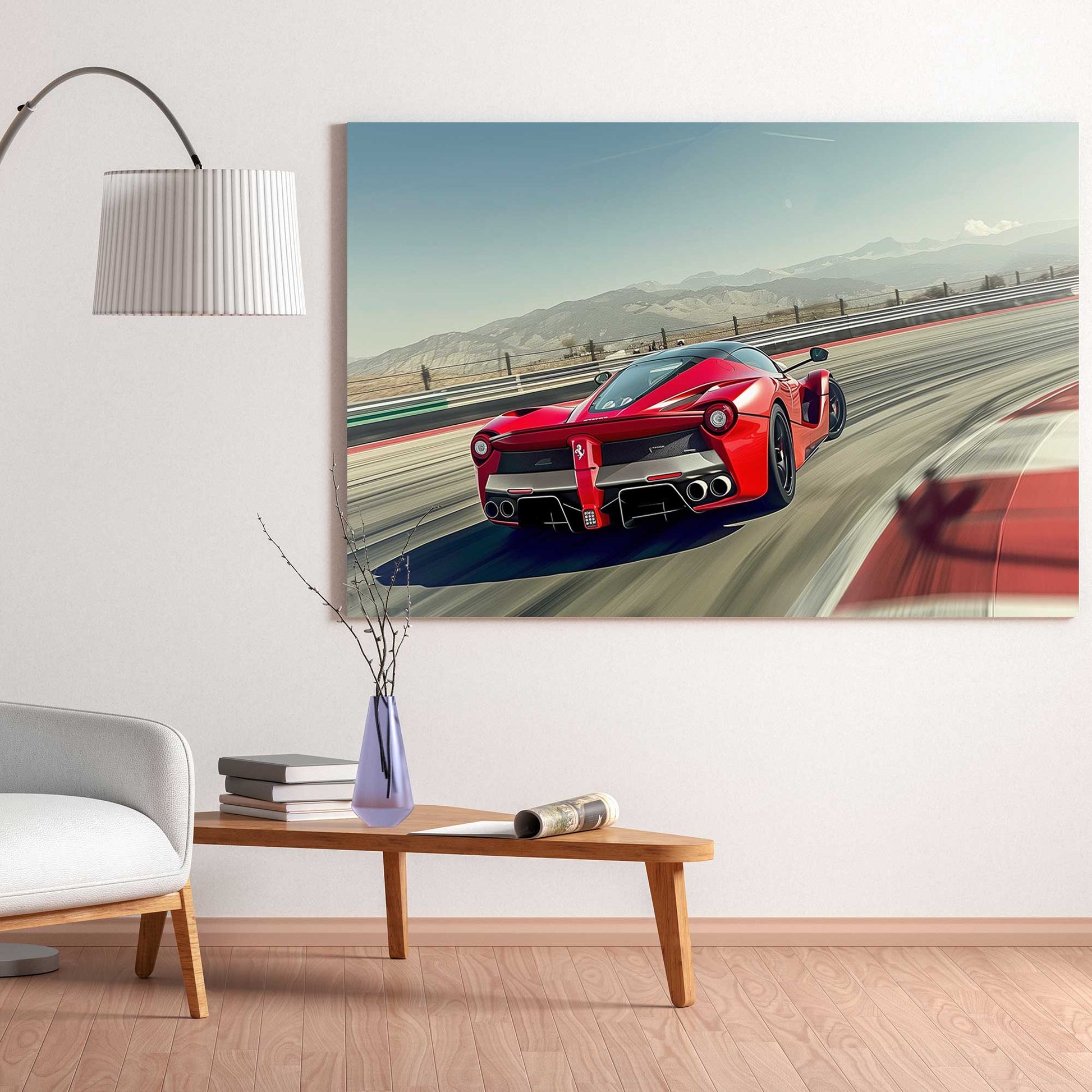 La Ferrari #1255 Canvas Wall Art & Metal Prints