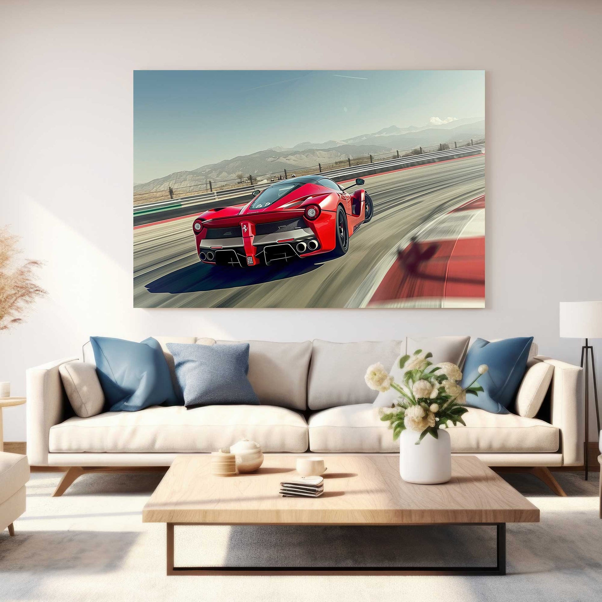 La Ferrari #1255 Canvas Wall Art & Metal Print